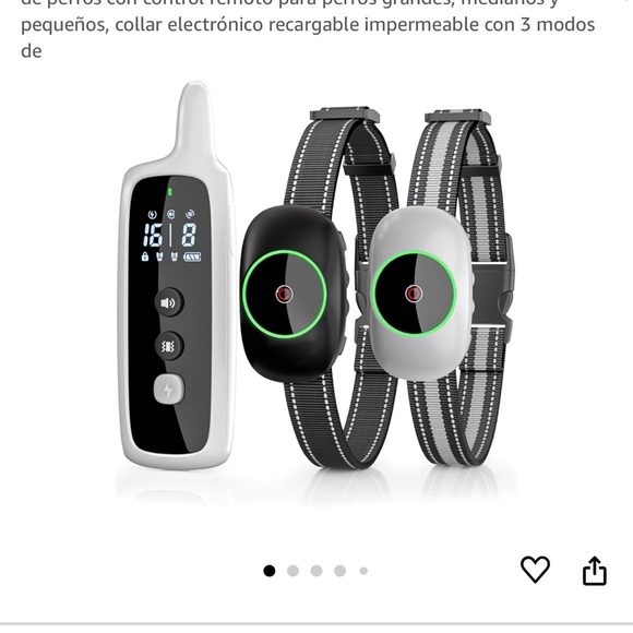 Other - Color black for dogs training collar